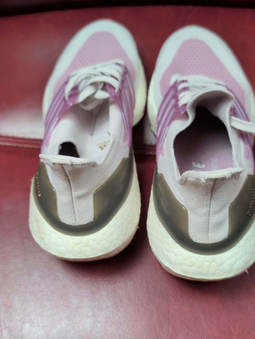 Adidas Ultraboost 21 Ice Purple Athletic Running Shoes Women's Size 8 - Picture 8 of 11